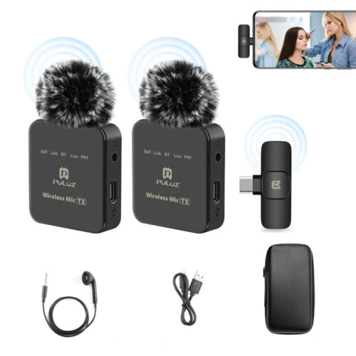 High Quality 2.4G Wireless Microphone 2 Pcs set