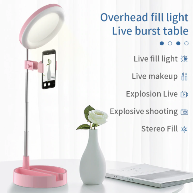 Portable Ring Light Mobile Stand - Image 3